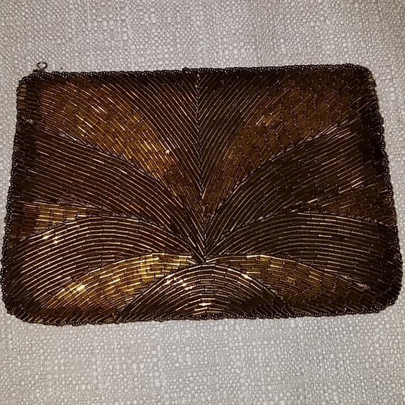 Studio 18 Vintage Beaded Clutch - Picture 2 of 8